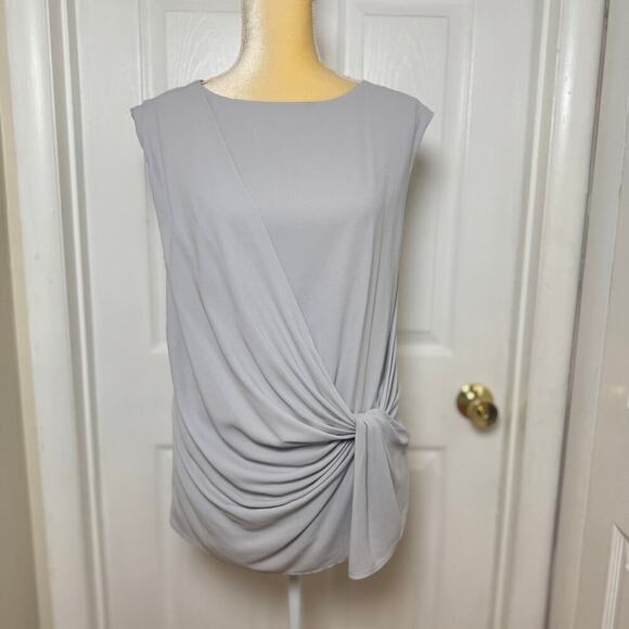 MM Lafleur Gray Mist Bronte Sleeveless Top - Size Large - Picture 2 of 8